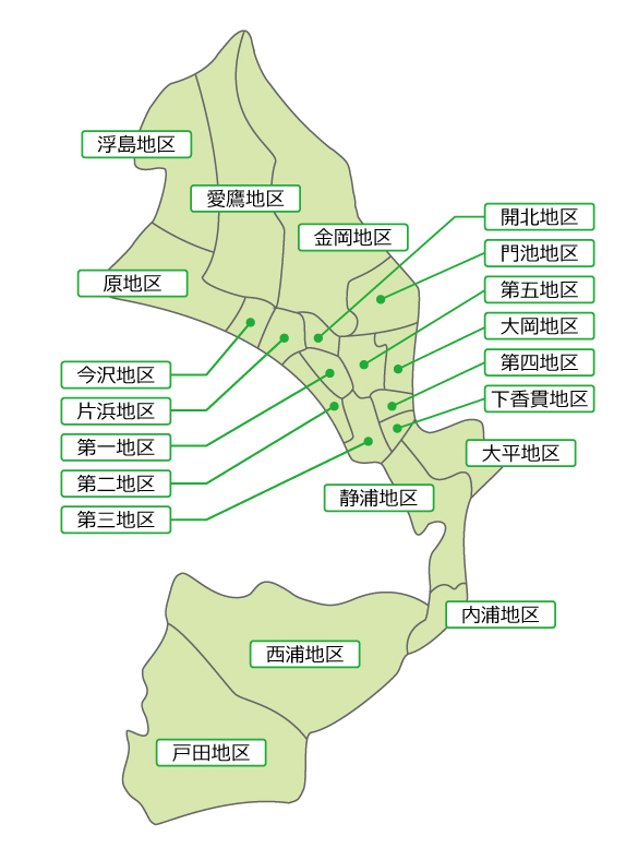 沼津市社会福祉協議会（地図索引）